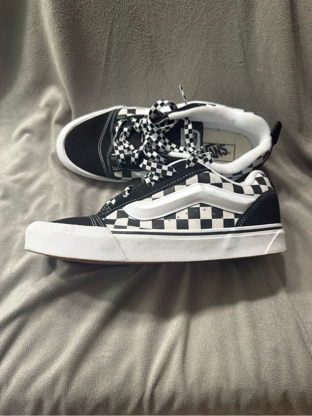 Vans Checkerboard Old Skool - Black & White